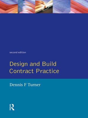 cover image of Design and Build Contract Practice